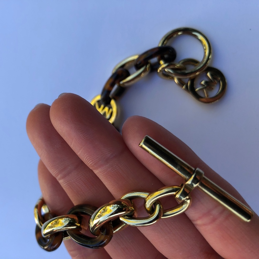 Michael Kors Gold/Brown Bracelet